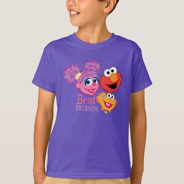 T-shirt Sesame Street de meilleurs amis (Devant)