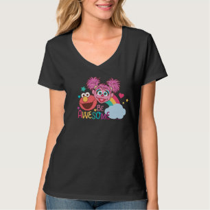 T-shirt Sesame Street   Elmo & Abby - Soyez génial