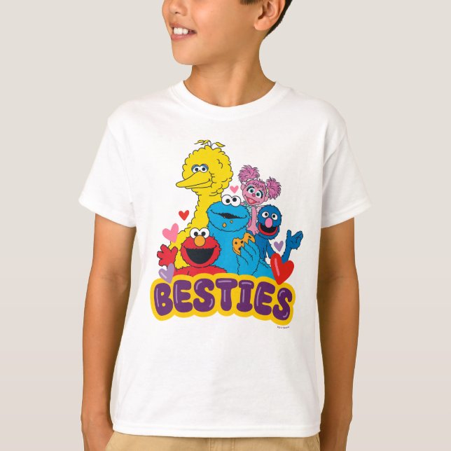 T-shirt Sesame Street Valentine Besoins (Devant)