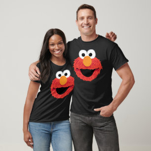 T-shirt Sesame Street   Visage d'Elmo