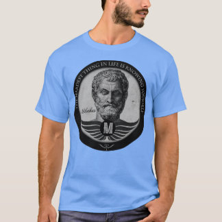 T-shirt Session de philosophie Milethus BW