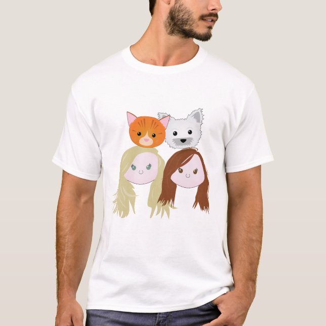 T-shirt S'est levée et la famille de Rosie (Devant)