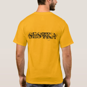 T-shirt SESTRA tout le noir orphelin de gallons