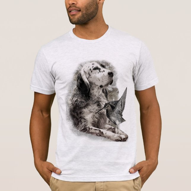T-shirt Setter anglais (Devant)