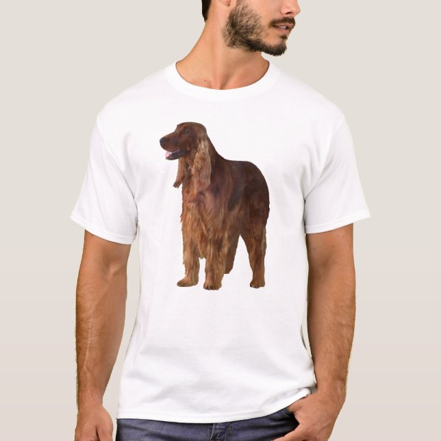 T-shirt Setter irlandais (Devant)