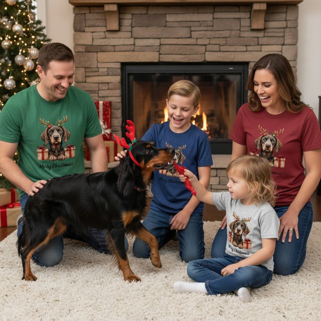 T-shirt Setter Reindeer (Créateur téléchargé)