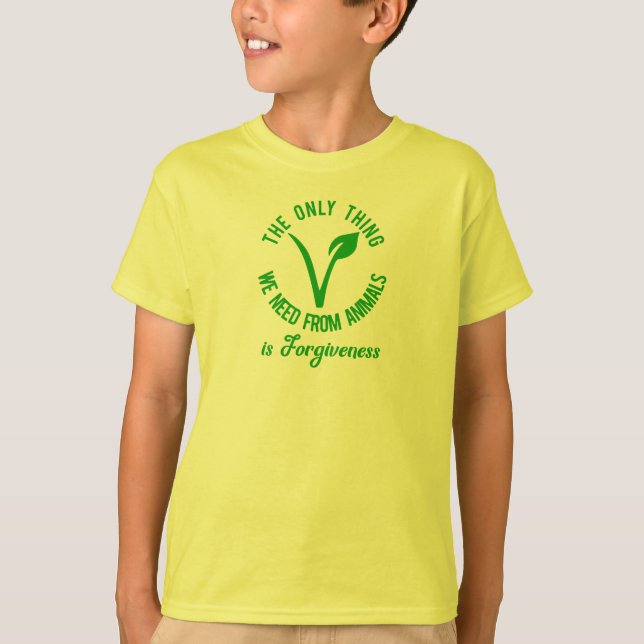 T-shirt Seule Chose Dont Nous Avons Besoin Des Animaux Est (Devant)