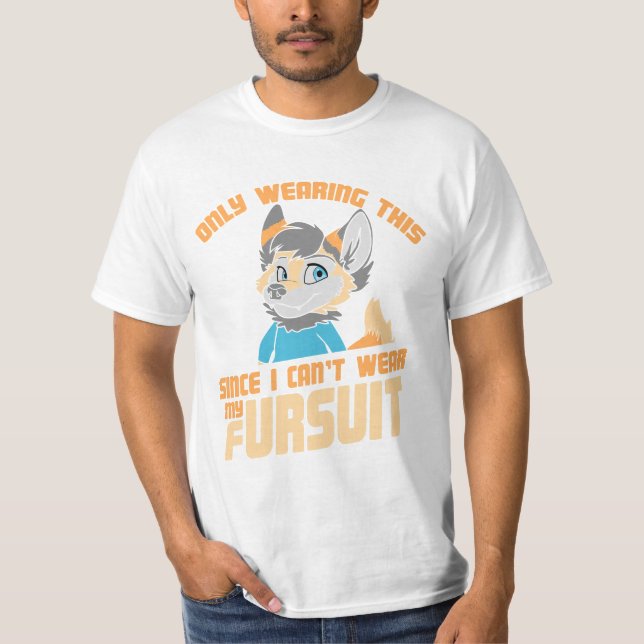 T-shirt Seulement port de ceci puisque je ne peux pas (Devant)