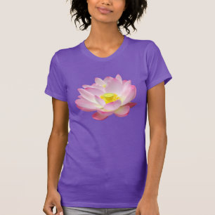 T-shirt Seulement une fleur de Lotus + votre texte et