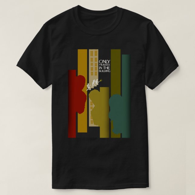 T-shirt Seuls Les Meurtres Dans Le Bâtiment OMITB Premium  (Design devant)