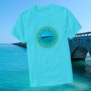 T-shirt Seven Mile Bridge Florida Keys