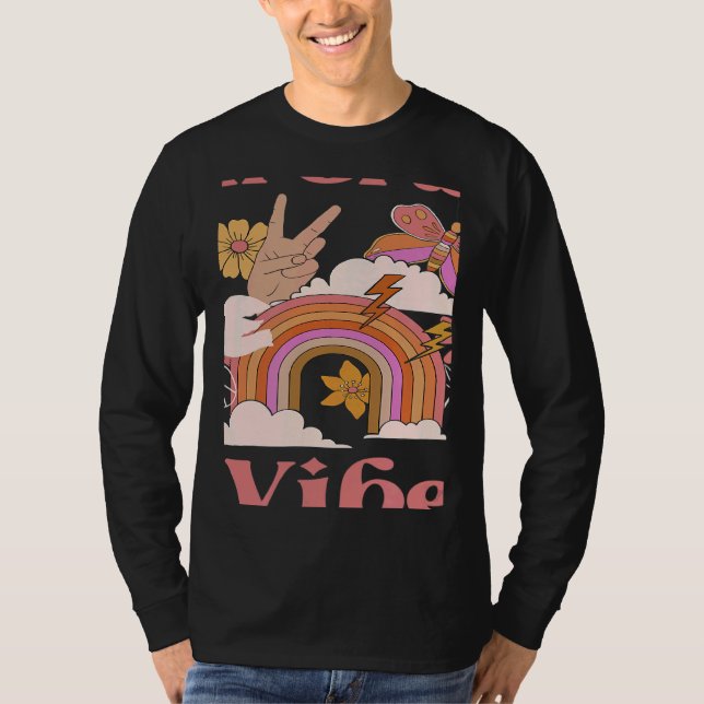 T-shirt Seventh Grade Vibes Retro 7th Grade Back To School (Devant)