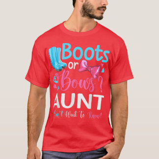 T-shirt Sexe Révéler Bottes Ou Vaches Tante Correspondant