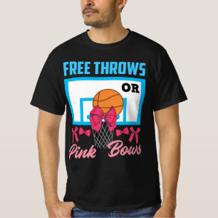 T-shirt Sexe Révéler des jetons libres ou des vaches roses