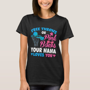 T-shirt Sexe Révéler Libre Jeu Ou Vaches Roses Nana Aime