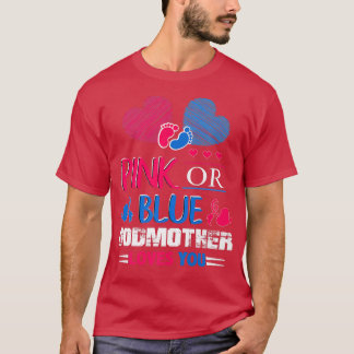T-shirt Sexe Révéler Rose Ou Bleu Mère À Être Amoureux Y