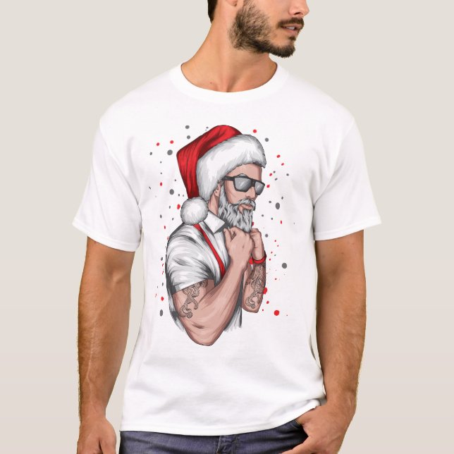 T-shirt Sexy Santa (Devant)