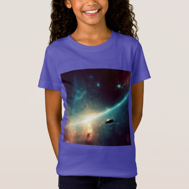 T-Shirt SF - Opéra spatial 2 (Devant)