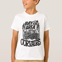 SFBA CORSA Bay Area Corvairs Bard Beach Kids white