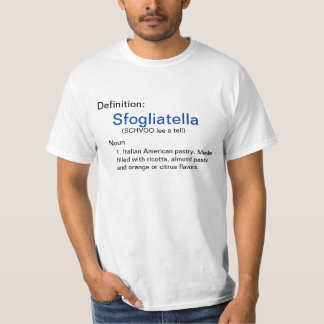 T-shirt Sfogliatella - Le meilleur gâteau au café du monde