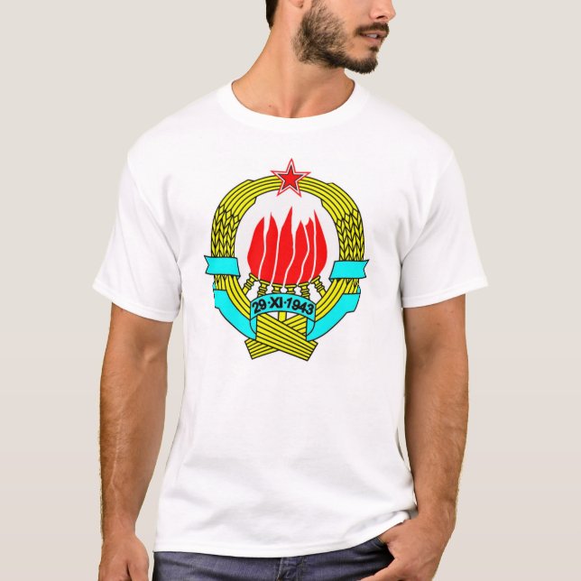 T-shirt SFR Yougoslavie (Devant)