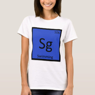 T-shirt Sg - Chimie des sports de natation Tableau périodi
