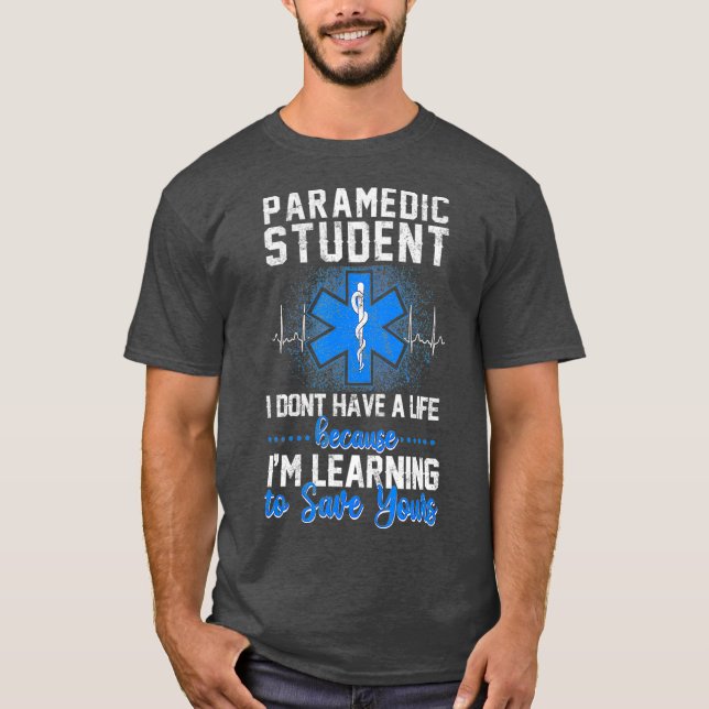 T-shirt SGE Sarcastique Urgence Paramètre Étudiant Ne A (Devant)