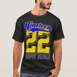 T-shirt SgRho HBCU Sororité éducée 1922 pour les beaux can