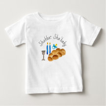 T-shirt Shabbat Sha'Baby