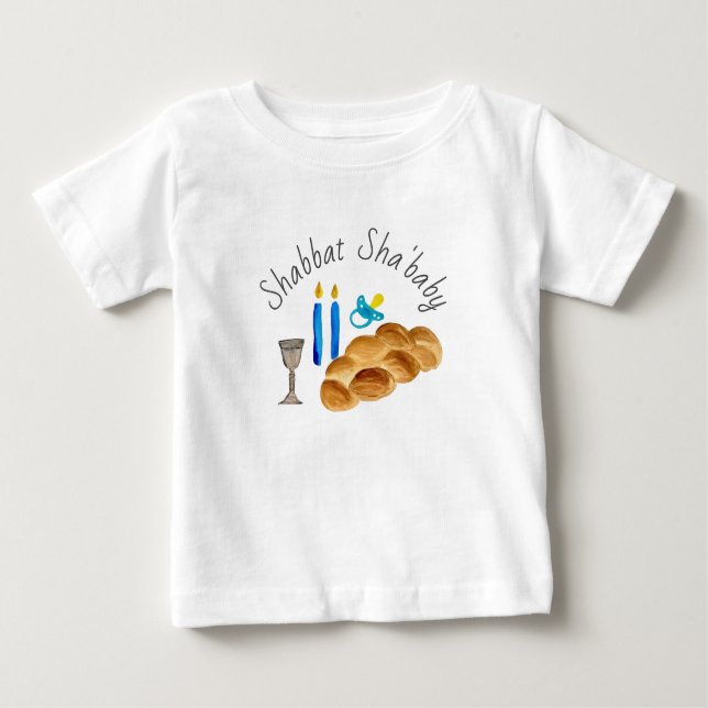T-shirt Shabbat Sha'Baby (Devant)