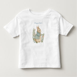 T-shirt Shabby Chic Easter Rabbit Toddler