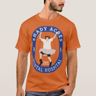 T-shirt Shady Acres Mental Hospital Tampa Floride