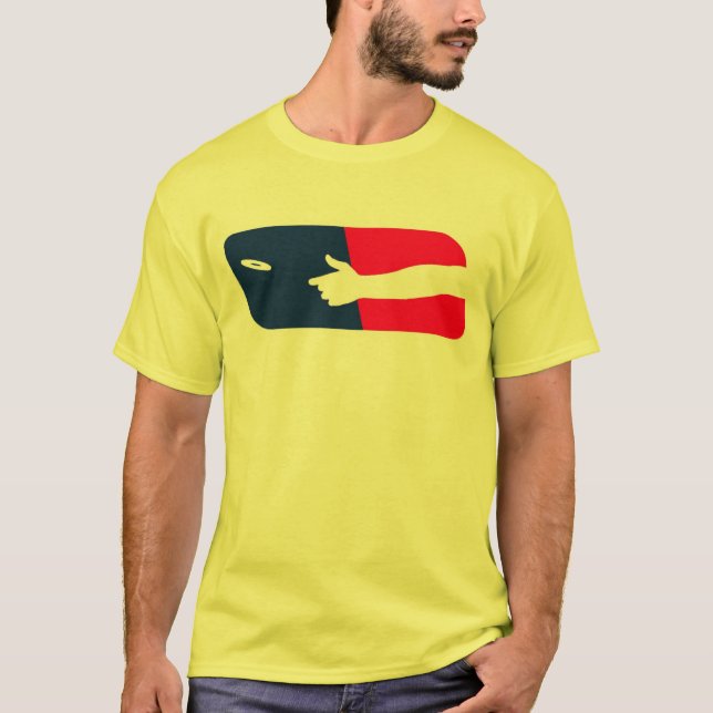 T-shirt shaff de logo de joint (Devant)