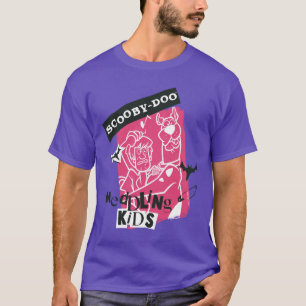 T-shirt Shaggy and Scooby Doo Meddling Kids Punk Outline