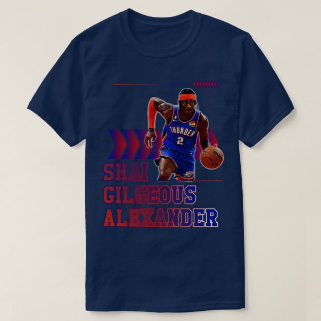 T-shirt Shai Gilgeous Alexander Basketball (Design devant)