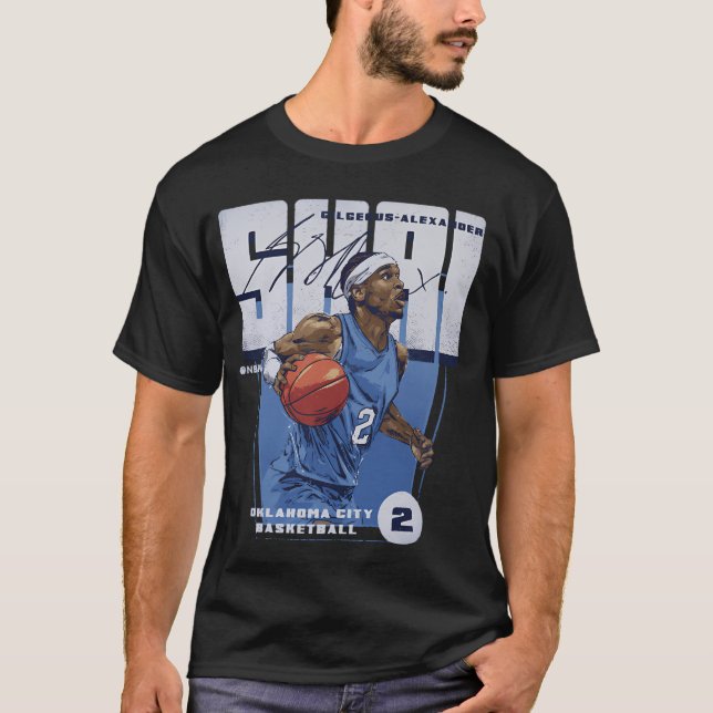T-shirt Shai Gilgeous-Alexander Oklahoma City (Devant)