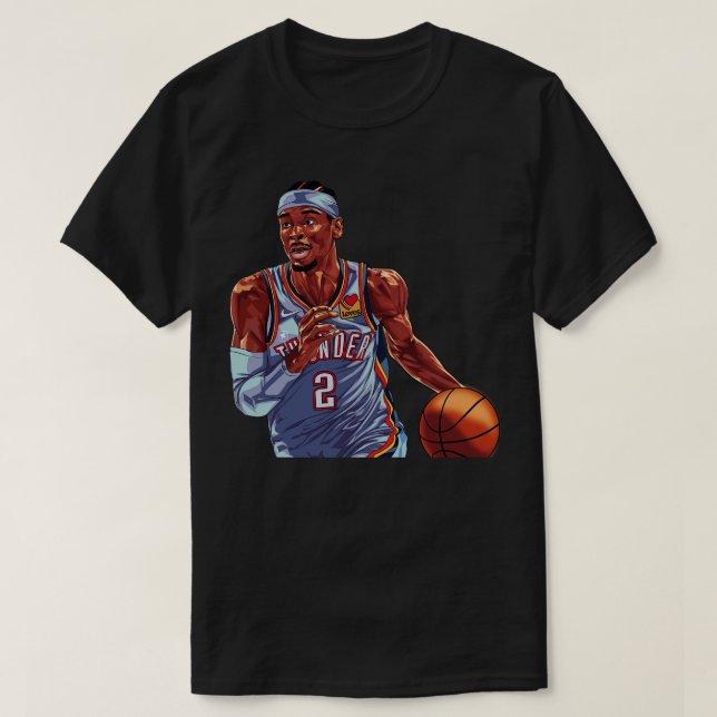 T-shirt Shai GilgeousAlexander 1 (Design devant)