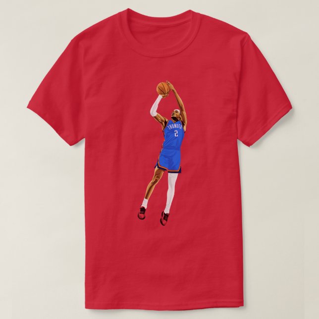 T-shirt Shai GilgeousAlexander OKC (Design devant)