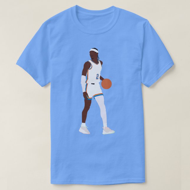T-shirt Shai GilgeousAlexander OKC Thunder (Design devant)