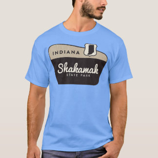 T-shirt Shakamak State Park Affiche de bienvenue Indiana