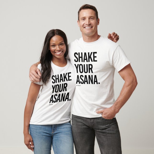 T-shirt Shake your Asana - .png (Unisexe)