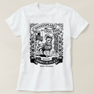 T-shirt Shakespeare in the Dog Park - Romeo - Chihuahua