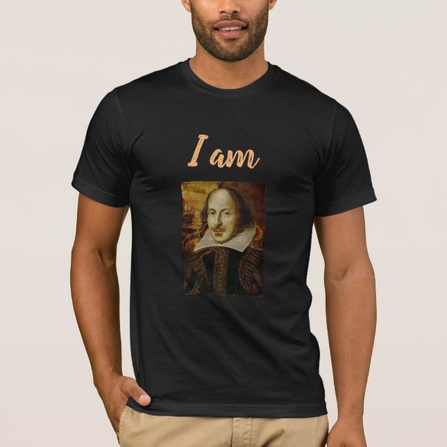 T-shirt Shakespeare - Je suis Bard (Devant)
