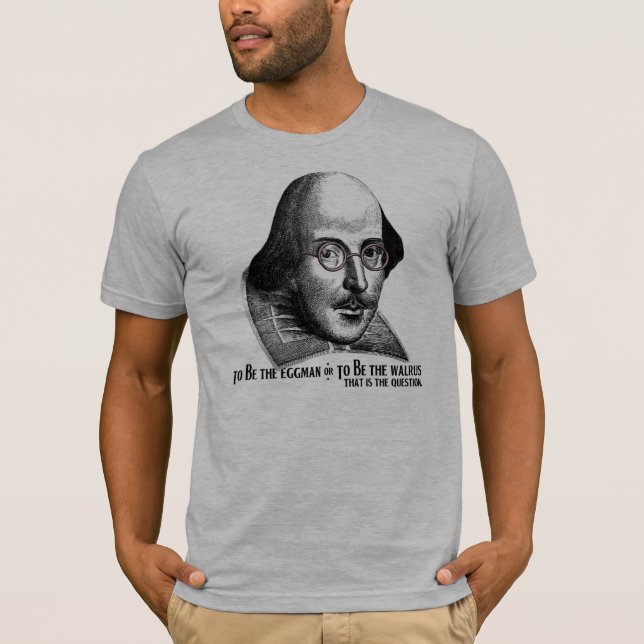 T-shirt Shakespeare Lennon II (Devant)