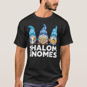 T-shirt Shalom Gnomes Drôle Juif Hanukkah Chanukah Pyjam