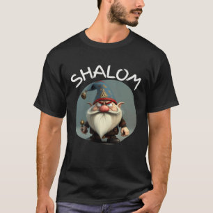 T-shirt Shalom Gnomes Juif Gnome s Gnome Hebrew Christi