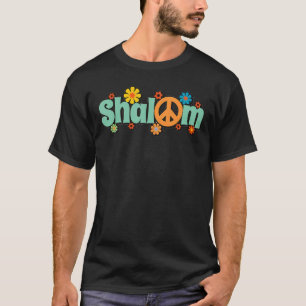T-shirt Shalom Hébreu Paix et Harmonie Rosh Hashanah Juif