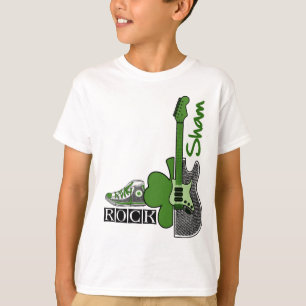 T-shirt Sham Rock. Thème de musique St. Patrick's Day