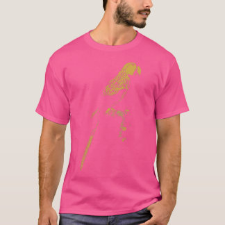 T-shirt Shaman Parrot art Totem en or Esprit animal 1