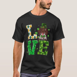 T-shirt Shamrock allemand Shorthair Pointer Leprechaun St
